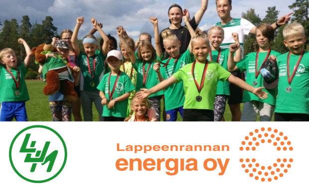 Lappeenrannan Energia kesän liikuntaleikkikoulujen ja urheilukoulujen pääyhteistyökumppaniksi
