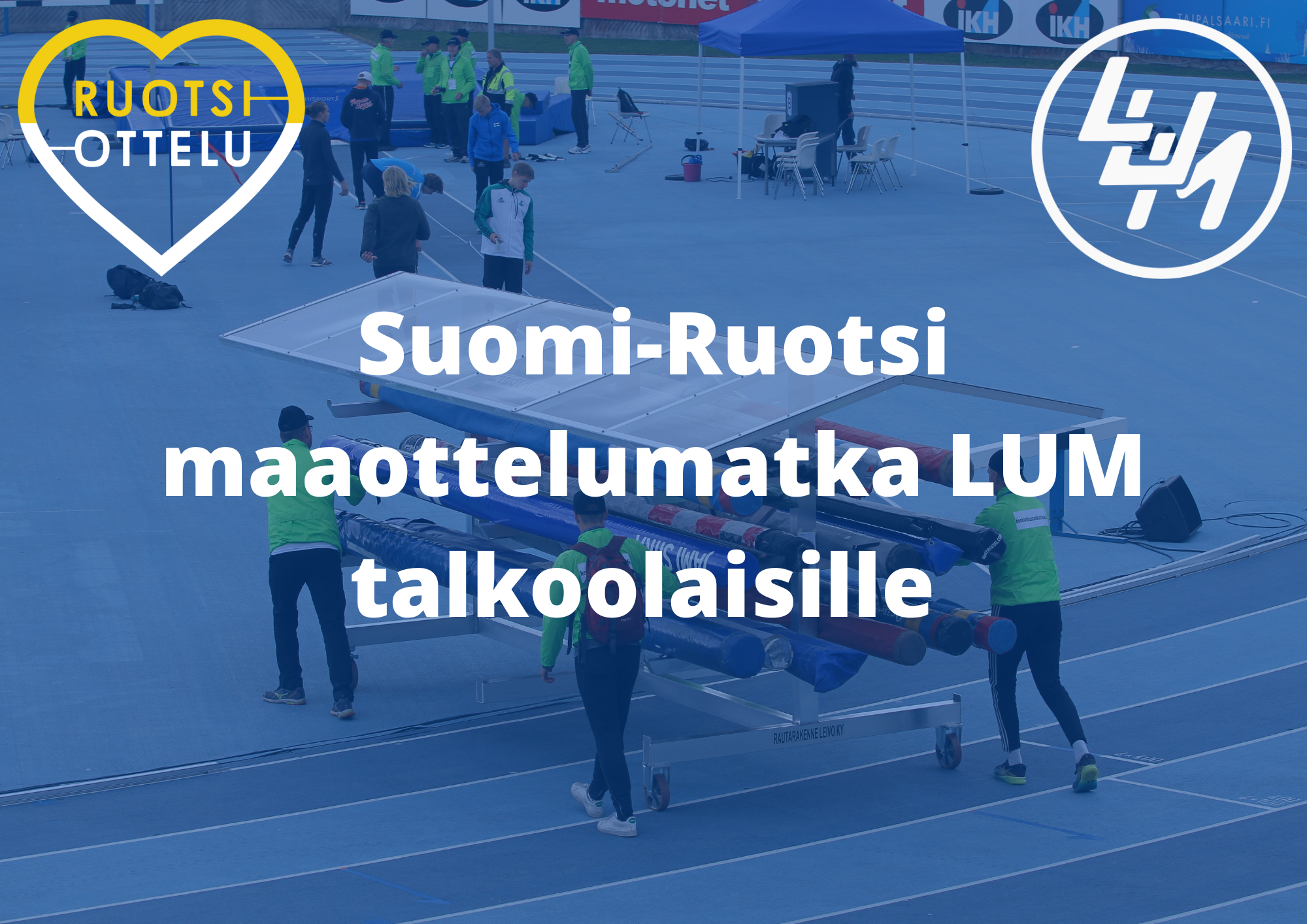 LUM vapaaehtoisten Suomi-Ruotsi maaottelumatka 3.9